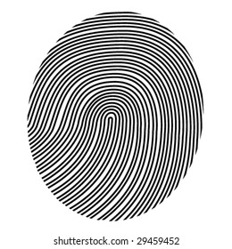 drawing vector fingerprint