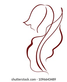 Drawing vector graphics with floral pattern for design. Floral flower natural design. Graphic, sketch drawing. lily, tulip. logotype

