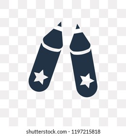 Drawing vector icon isolated on transparent background, Drawing transparency concept can be used web and mobile