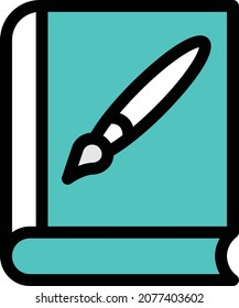 ilustración de vector de dibujo aislada en un fondo transparente. iconos vectoriales de color para el concepto o los gráficos web.