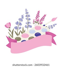 Drawing vector illustrations frame on the white background