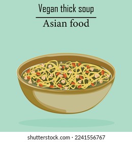 drawing and vector and international cuisine