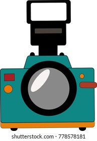 Drawing a vintage camera