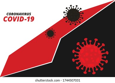 dibujo del virus adecuado para la realización de diseños especiales o comerciales