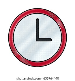 drawing watch clock time minute image