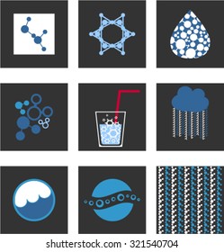 Drawing water in different ways.