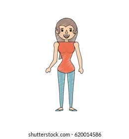 drawing woman mother image