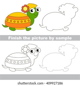 Drawing Worksheet Preschool Kids Easy Gaming Stock Vector (royalty Free 