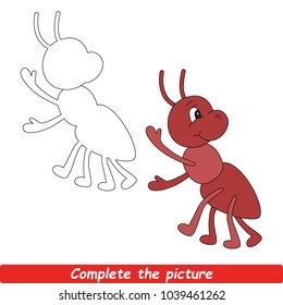 How To Draw An Ant Easy