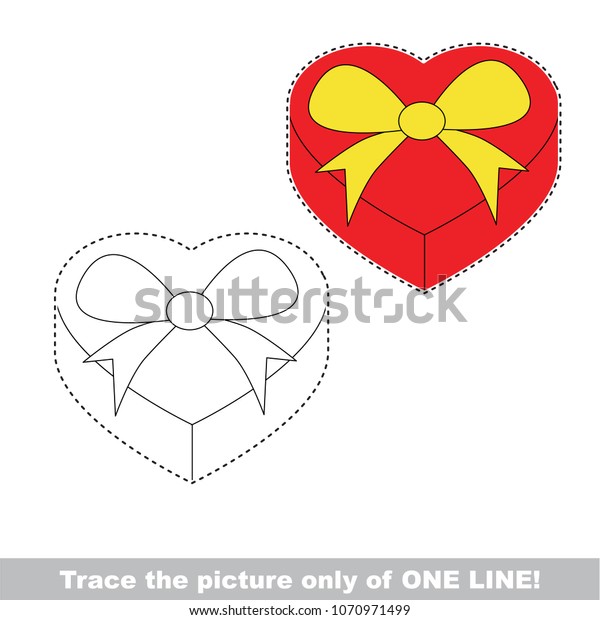 Drawing Worksheet Preschool Kids Easy Gaming Stock Vector Royalty Free 1070971499
