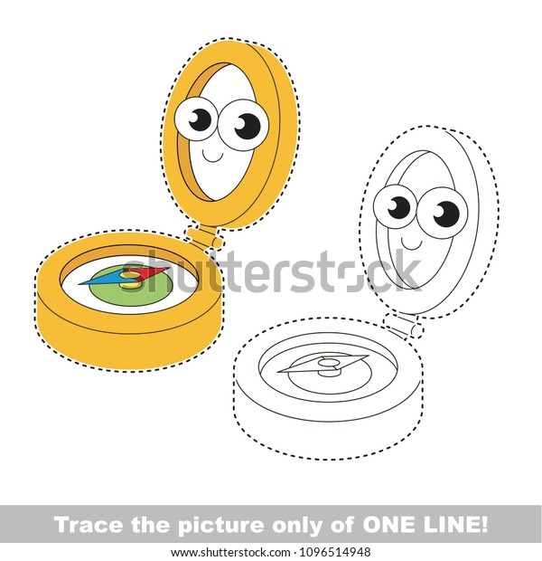 Drawing Worksheet Preschool Kids Easy Gaming Stock Vector Royalty