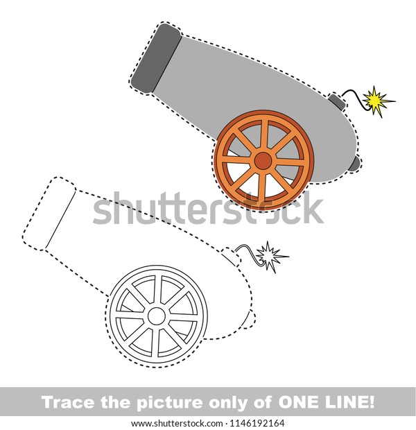 Drawing Worksheet Preschool Kids Easy Gaming Stock Vector Royalty Free 1146192164