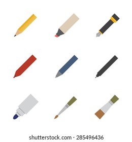drawing and writing tool icon