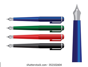 drawing and writing tool vector set
