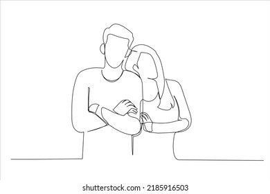 6,406 Couples embrace drawing Images, Stock Photos & Vectors | Shutterstock