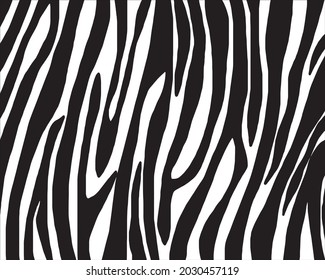 drawing zebra skin seamless pattern.Vector eps10