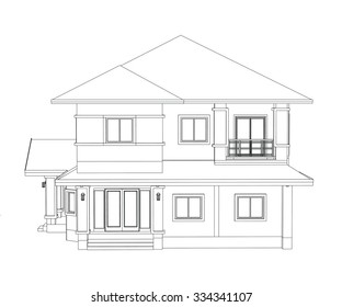 Simple House Drawing Images Stock Photos Vectors Shutterstock
