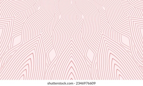 drawn abstract outline vector background