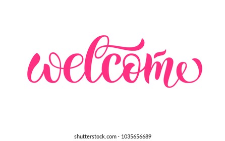 Drawn art calligraphy of logotype for blogger, email marketing, woman internet site, webpage of internet shop, banner, poster. Drawn art sign for girl business, store, sale, background, template, info