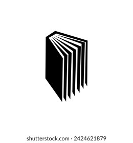 Libro dibujado sobre fondo blanco