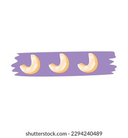 drawn decorative washi tape clip art