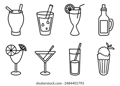 Drawn Drink art illustration adding charm to drink-themed illustrations