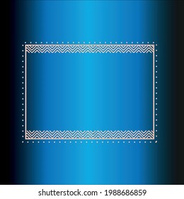 Drawn elegant ornamental frame vector