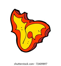 drawn floral pattern design element