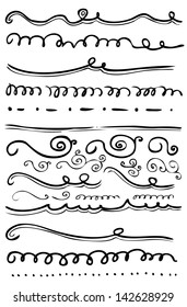 Drawn Hand Line Frame Border Draw Ornament Doodle Sketch Rough Nails Drawn Vector Straight Outline Set And Design Component Drawn Hand Line Frame Border Draw Ornament Doodle Sketch Rough Straight Whit