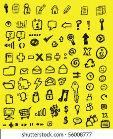 drawn icons