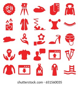 Drawn icons set. set of 25 drawn filled icons such as milk can, nest, eyelash, heel sandals, sandals, blouse, overcoat, chatting man, theodolite, cool emot, candle heart