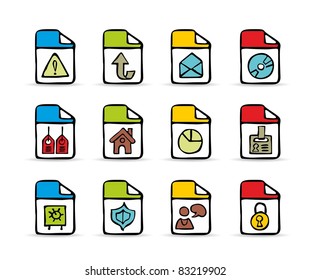 drawn interest icons