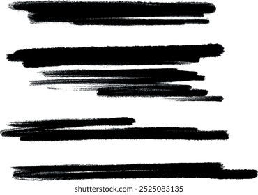 drawn lines with paint texture