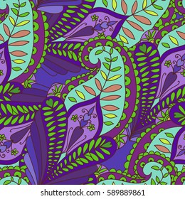 Drawn pattern in Indian style