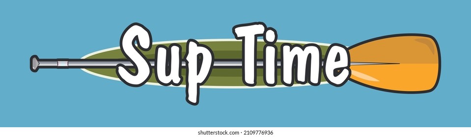 Drawn sup background Vector illustration.