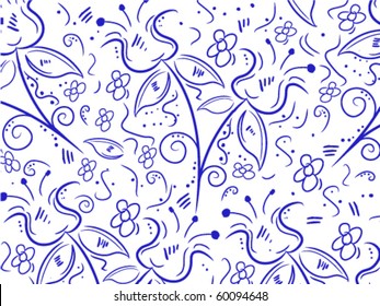 drawn vector background