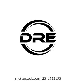 DRE Logo Design, Inspiration for a Unique Identity. Modern Elegance and Creative Design. Watermark Your Success with the Striking this Logo.