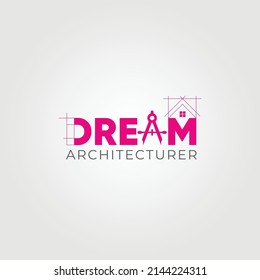 Dream Architecture creative Concept Logo Design.