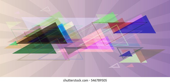 dream around theoretical triangle, assorted bar over system