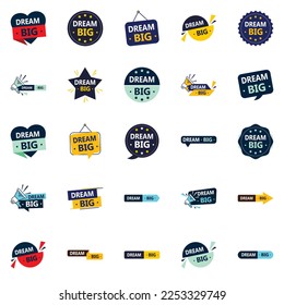 Dream Big 25 High quality Vector Elements for Reaching your Goals