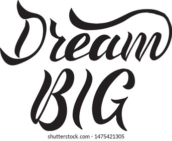 Dream big composition for inspiration