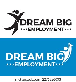 DREAM BIG LOGO DESIGN VACTOR