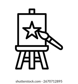 Elemento del icono de la lona del sueño para el diseño