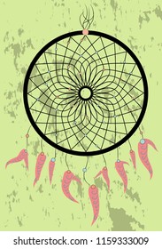 dream catcher boho native american indian talisman dreamcatcher. Clothes ethnic tribal design. Magic tribal feathers. Fashionable template