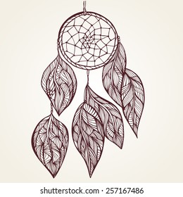 dream Catcher. Doodle style
