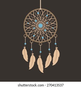 Dream catcher. Ethnic style