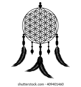 Dream Catcher Flower of Life