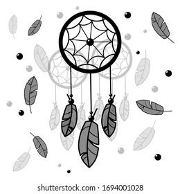 Dream catcher gypsy picture for cards 