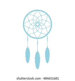 dream catcher icon. vector illustration