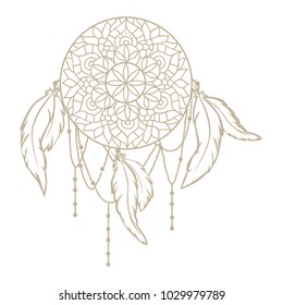 dream catcher, logo icon